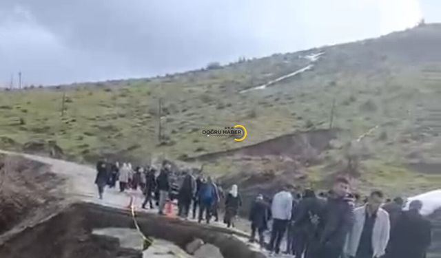 Güroymak'taki Yol İçin Acil Çağrı: 6 Köy, 2 Mezra ve Karakol Risk Altında