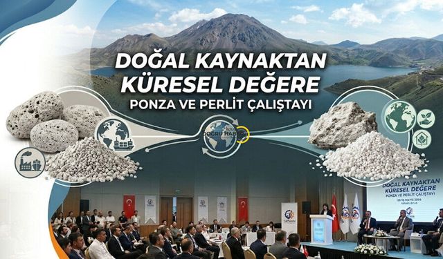 Tatvan TSO'dan “Doğal Kaynaktan Küresel Değere: Pomza ve Perlit Çalıştayı”