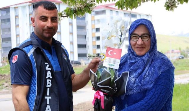 Güroymak Belediyesinden Anneler Günü Sürprizi
