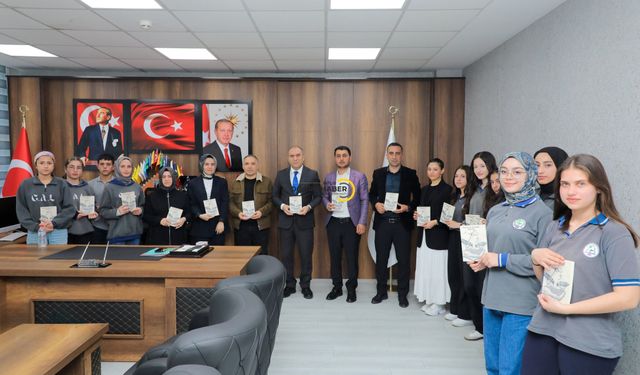 Genç Kalemlerden İl Milli Eğitim Müdürü Vedat Kaya’ya Anlamlı Ziyaret