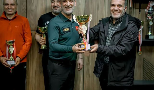 Tatvan’da Bilardo Heyecanı: 30 İlden 176 Sporcu Katıldı