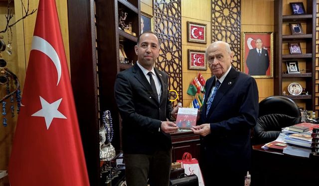 Prof. Dr. Adem Palabıyık’tan Devlet Bahçeli’ye “Terörsüz Türkiye Yüzyılı” Kitabı