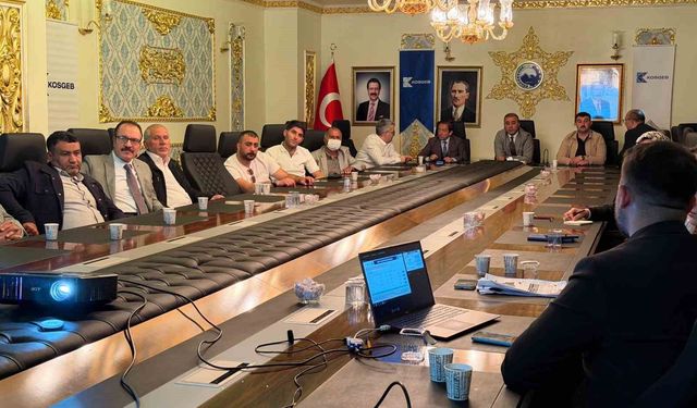Ağrı’da KOSGEB Destekleri Anlatıldı