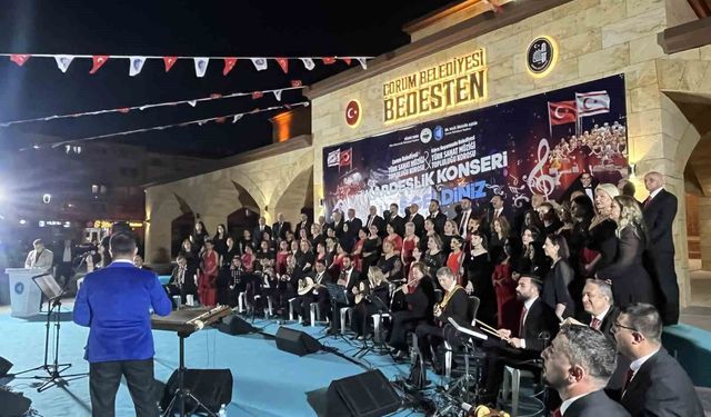 Çorum'da Kardeşlik Konseri Büyük Beğeni Topladı