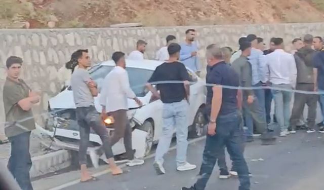 Düğün Konvoyunda Kaza