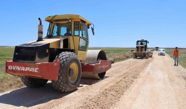 Hilvan Kırsalında 6 Kilometrelik Yol Çalışması Başladı