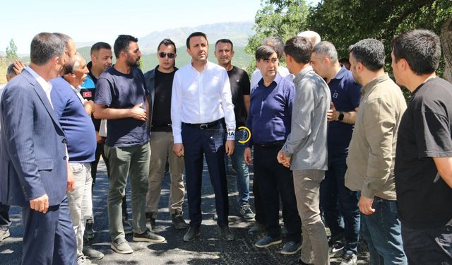 Bedirhanoğlu Hizan’da Sahaya İndi, Çalışmaları Adım Adım Takip Etti