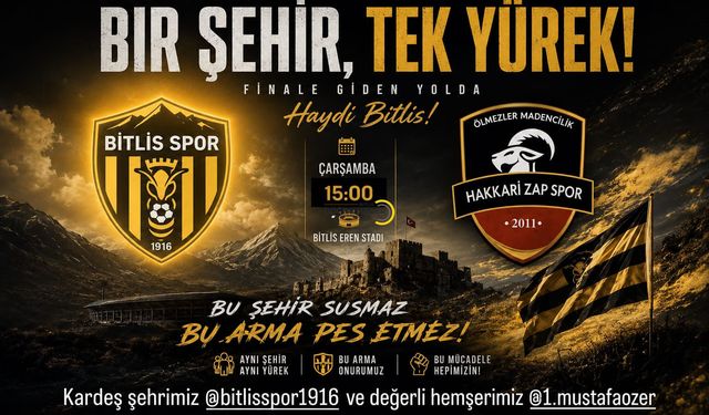 Çevre İllerden Bitlis Spor’a Destek Yağıyor