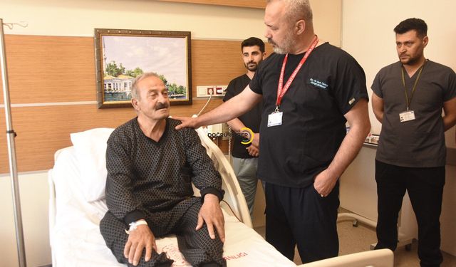 Tatvan Devlet Hastanesinde 5,5 saatlik ameliyatla sağlığına kavuştu