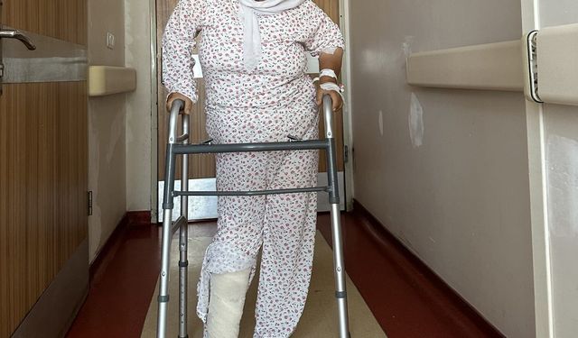 65 Yaşında Bacak Uzatma Ameliyatıyla Sağlığına Kavuştu