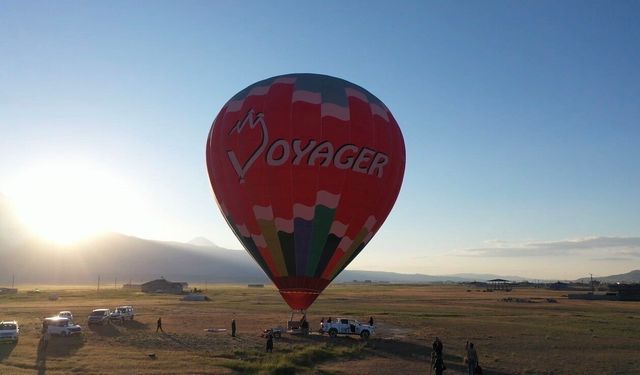 Ağrı'da Balon Turizmi Başlıyor