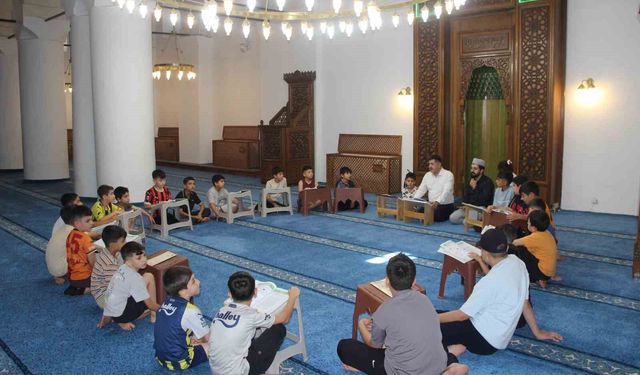 Cizre'de Yaz Kur'an Kurslarına Yoğun İlgi