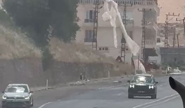 Elektrik Direğinde Çıkan Yangın Korkuttu