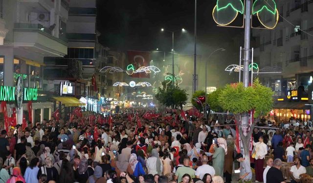 Iğdır'da 15 Temmuz'un 10. Yılında Demokrasi Nöbeti