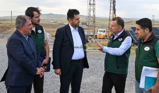 DSİ Bölge Müdürlüğü Ahlat İçmesuyu İsale Hattı Çalışmalarını Yerinde İnceledi