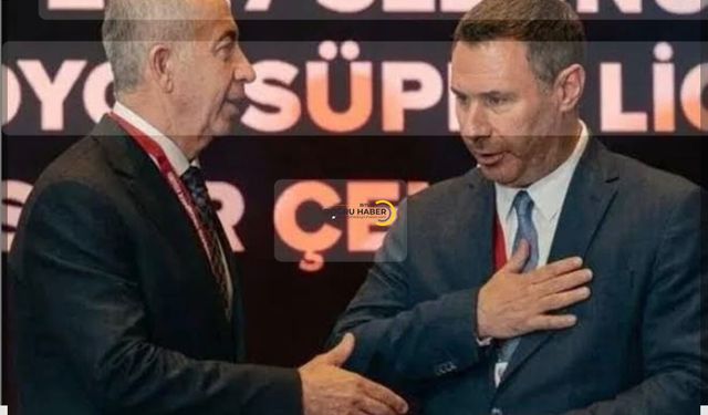 Kura Çekimine Damga Vuran An: Barış Göktürk, Metin Öztürk'ün Elini Sıkmadı