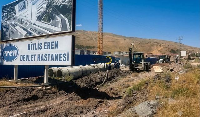 Bitlis Eren Devlet Hastanesi'nin İçme Suyu Altyapısı Güçlendiriliyor
