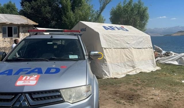 Tatvan’da Yangın Sonrası Ekipler Harekete Geçti