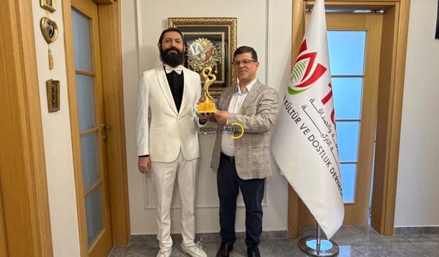 Akif Manaf “Lübnan-Türkiye Dostluk ve Barış Ödülü” ile Onurlandırıldı