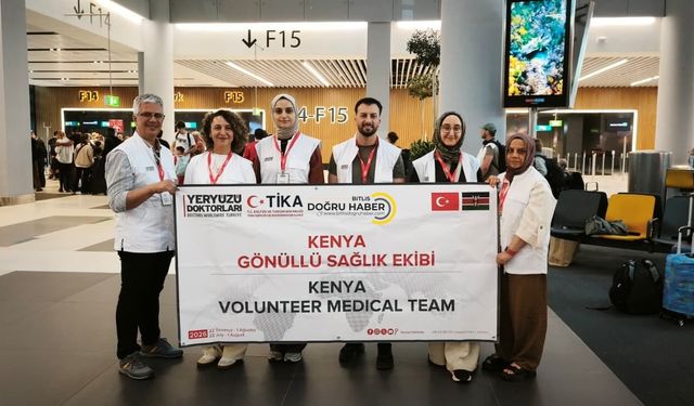 Bitlisli sağlıkçı, Kenya'da gönüllü sağlık ekibine katıldı