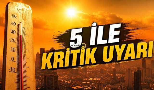 Bilim İnsanlarından Kritik Uyarı: 5 İl Büyük Riskte