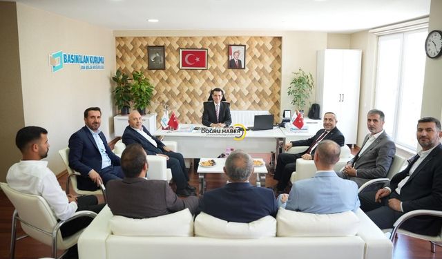 AK Parti Heyetinden BİK Van Bölge Müdürlüğüne Nezaket Ziyareti