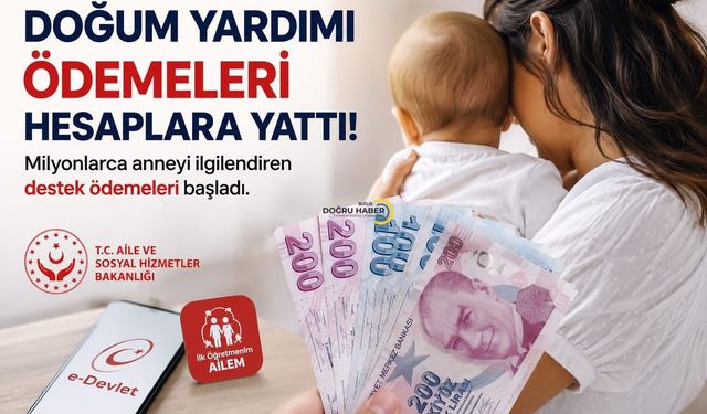 Milyonlarca anneyi ilgilendiren ödeme bugün başladı!