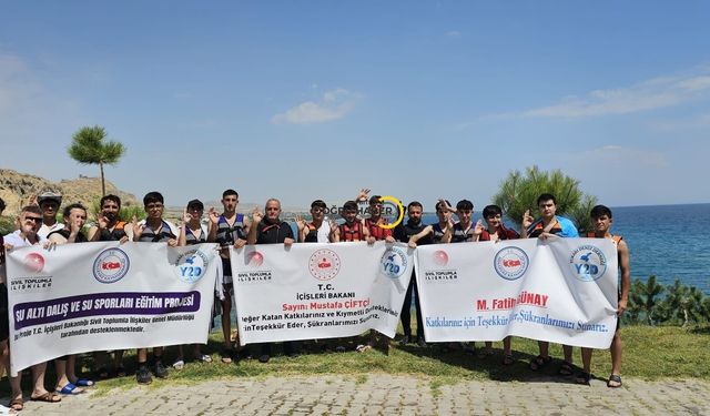 Bitlisli Öğrencilerden Unutulmaz Deneyim: Yüzme ve Dalış Eğitimiyle Yeni Beceriler Kazandılar