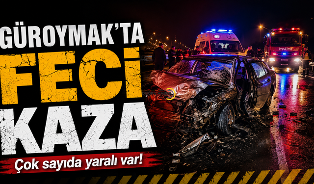 Güroymak’ta Trafik Kazası: 1 Ölü, 3 Yaralı