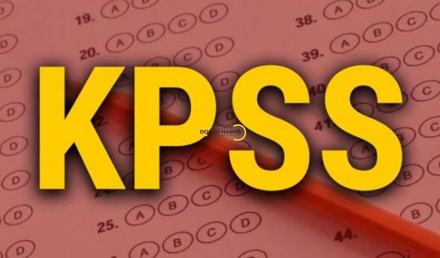 KPSS Giriş Yerleri İçin Geri Sayım! Tarih Belli Oldu