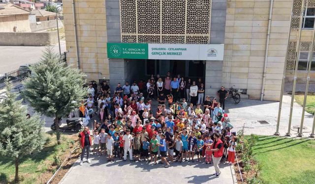 Ceylanpınar'da Yaz Tatili Eğitim Ve Sporla Geçiyor