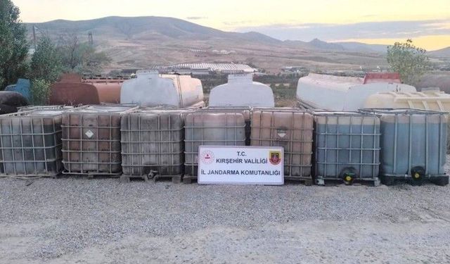 Kaçak Akaryakıt Operasyonunda 29 Bin Litre Ele Geçirildi