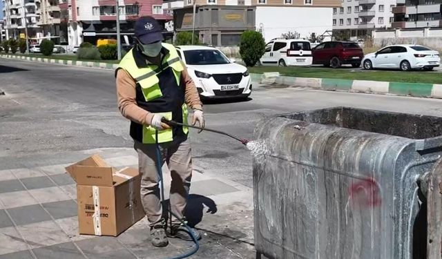 Kilis'te Eski Konteynerler Yenileniyor