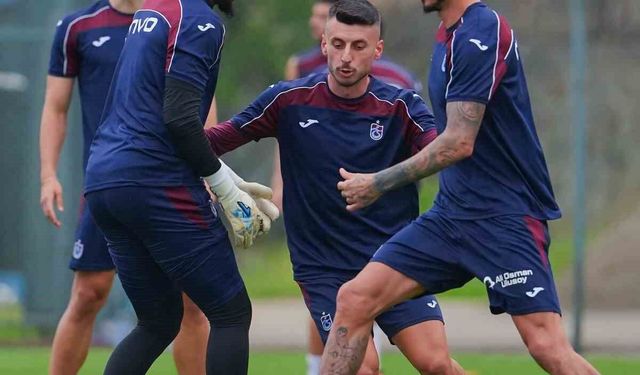 Trabzonspor’da Amedspor Maçı Mesaisi Sürüyor