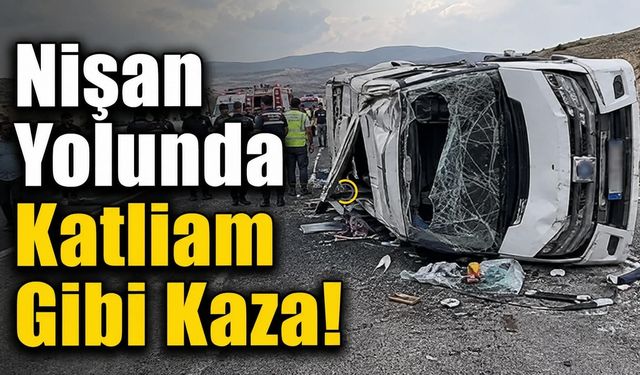 Nişan Yolunda Katliam Gibi Kaza!