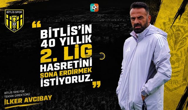 Bitlis Spor'dan 2. Lig Mesajı!