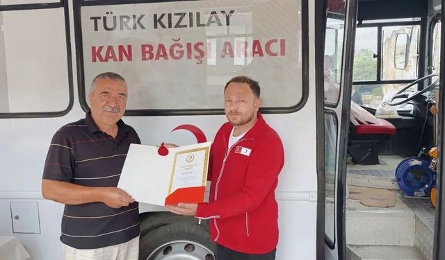 38 Kez Kan Verdi, Altın Madalya Aldı