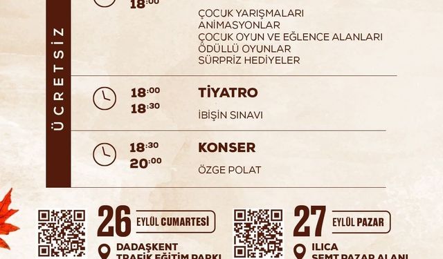 Aziziye’de Güz Akşamları Başlıyor