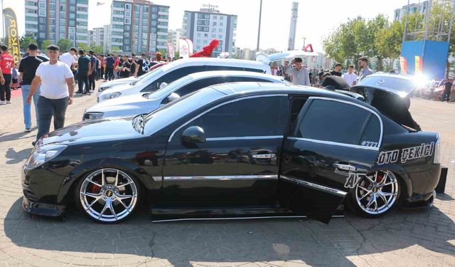 Diyarbakır’da Modifiye Tutkunları Tuning Fest’te Buluştu
