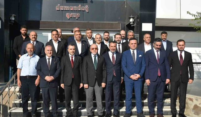 Elazığ Ticaret Borsası’nda Protokol Buluşması