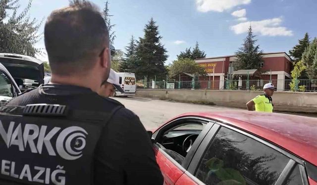 Elazığ’da Narko Alan Uygulaması: Ehliyetsiz Sürücüye 81 Bin Lira Ceza