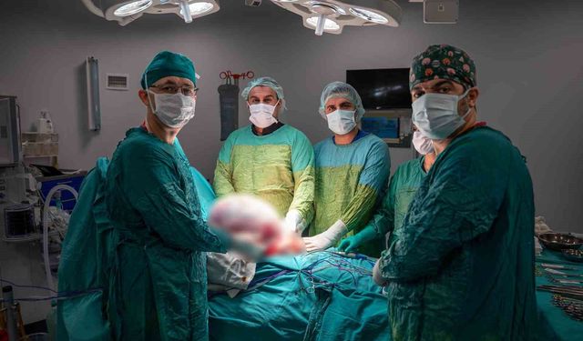 Malatya’da 15 Kiloluk Kitle Başarıyla Çıkarıldı