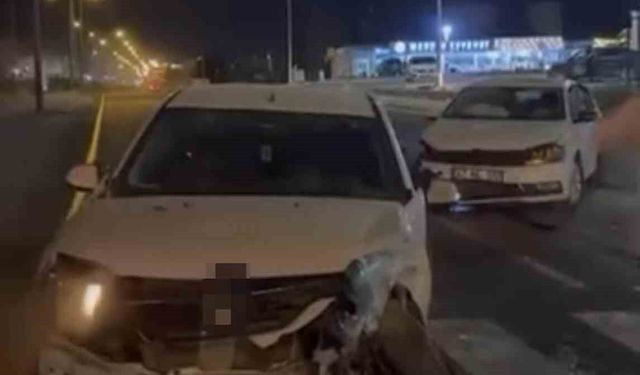 Nusaybin’de İki Otomobil Çarpıştı: 3 Yaralı