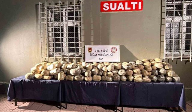 Van Hududunda 412 Kilo Uyuşturucu Ele Geçirildi