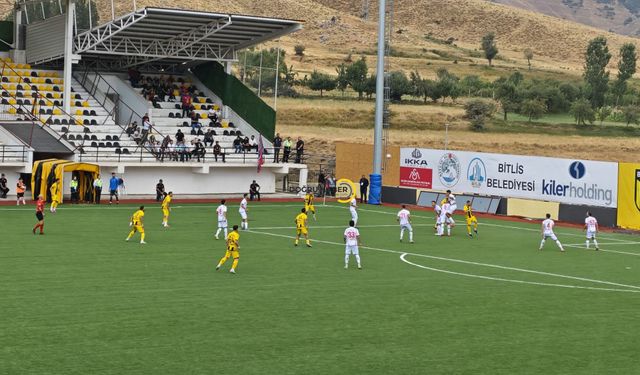 Bitlis Spor Penaltıyla Öne Geçti