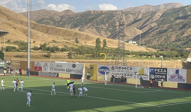 Bitlis Spor Kırşehir’i 3-1 Mağlup Ederek Liderlik Koltuğuna Oturdu