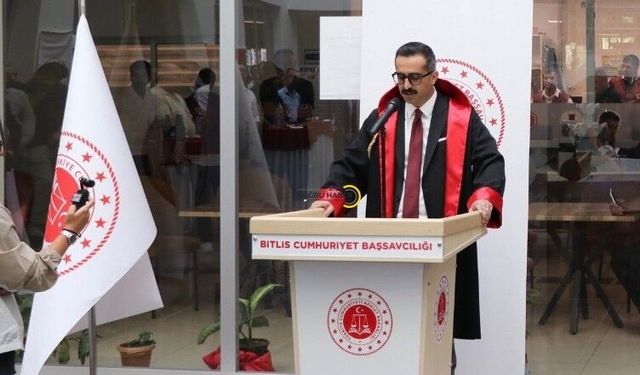Bitlis Cumhuriyet Başsavcısı Fazıl Kandemir’den Yeni Adli Yıl Mesajı: “Biz Büyük Bir Aileyiz”