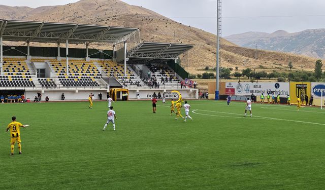 Bitlis Spor 1916, sezona 3 puanla başladı