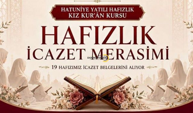 Adilcevaz’da 19 Hafız İçin İcazet Merasimi Düzenlenecek