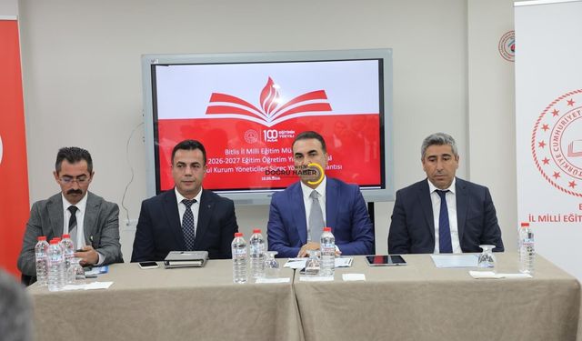 Bitlis’te Okullar İçin Yeni Dönem Talimatı